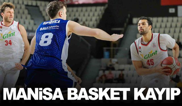 Manisa Basket evinde mağlup oldu: 70-77