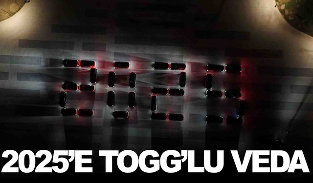 TOGG ile yeni yıla anlamlı mesaj