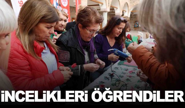Şehzadeler Belediyesi’nden kadınlara yönelik el sanatları atölyesi