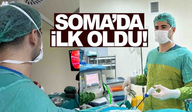 Soma Devlet Hastanesi’nde ileri düzey ameliyat başarıyla gerçekleştirildi