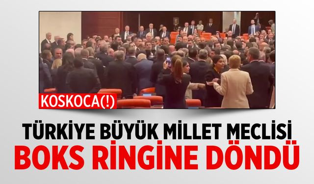 TBMM boks ringine döndü!