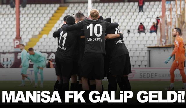 Manisa FK 1 atıp 3 aldı: 0-1