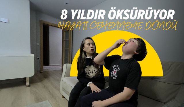 12 yaşında 8 yıldır öksürüyor