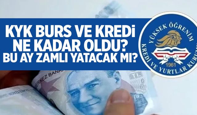 2026 KYK burs zammı belli oldu: Ne zaman yatacak?