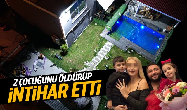 Adana’da aile katliamı… Eşi evi terk edince 2 çocuğunu öldürüp intihar etti!
