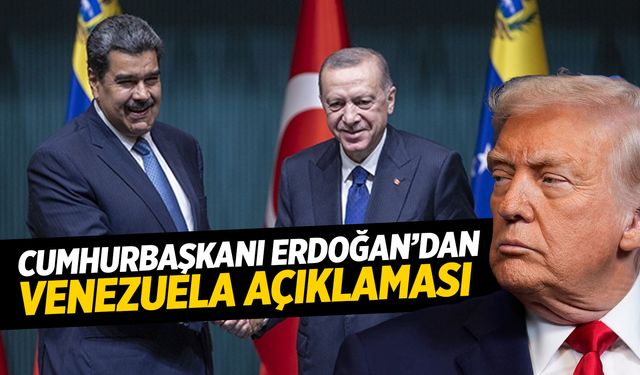 Cumhurbaşkanı Erdoğan'dan Venezuela çıkışı: “Trump’a hassasiyetimizi ilettik”