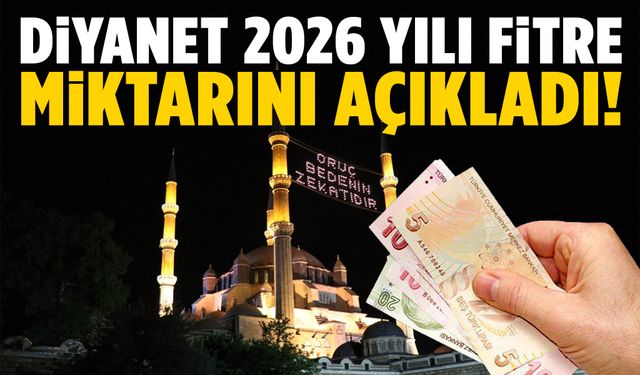 Diyanet 2026 yılı fitre miktarını açıkladı!