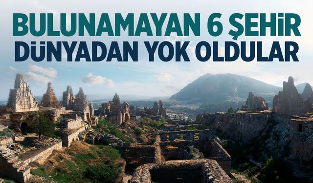 Haritalarda yok, tarihte var: Bulunamayan 6 efsane şehir