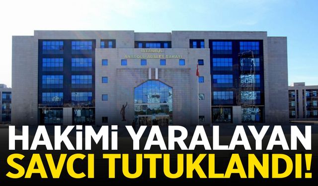 Hakimi yaralayan savcı tutuklandı!