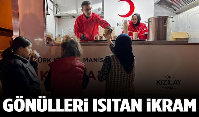 Kızılay’dan Miraç Kandili’nde 2 bin 500 kişiye ikram