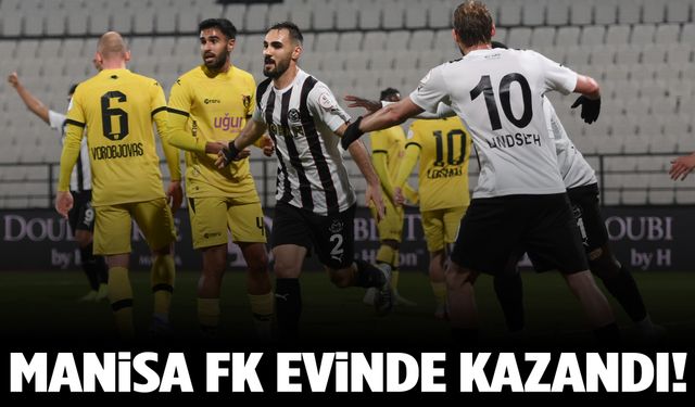 Manisa FK’dan evinde kritik galibiyet!