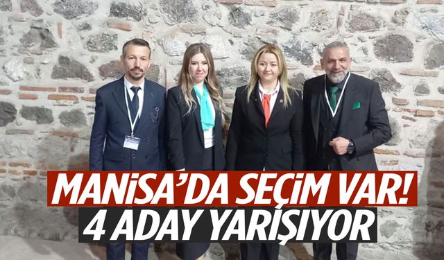 Manisa’da seçim var! 4 aday yarışıyor…