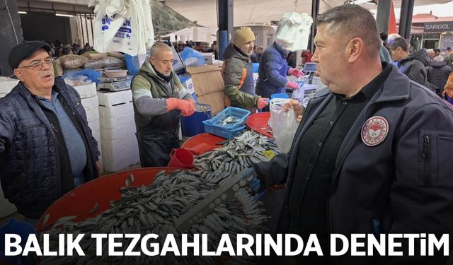 Balık tezgahlarında sıkı denetim