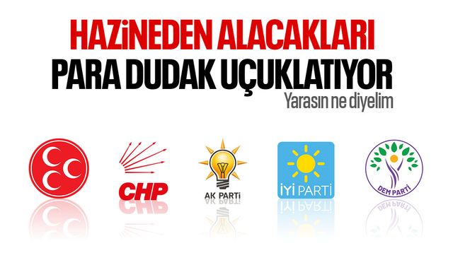 Partilerin hazineden alacağı 'yardım' belli oldu