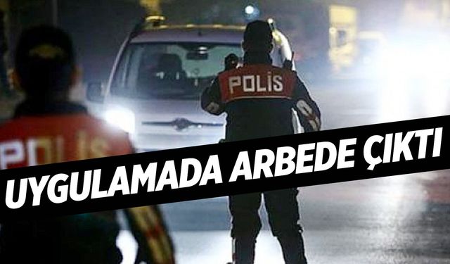 Polis müdahalesinde arbede çıktı!