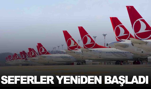 Türk Hava Yolları duyurdu... Ülkeye seferler yeniden başladı