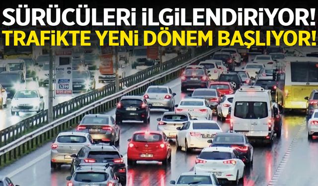 Trafikte yeni dönem: Ehliyetler tehlikede!