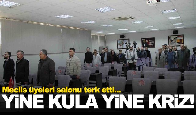 Başkan geç kalınca meclis toplantısı yapılamadı!