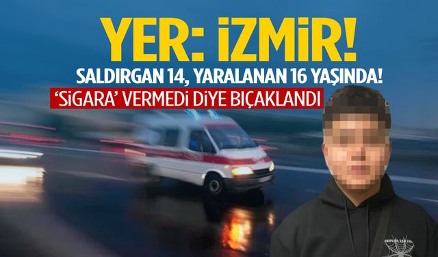 Cami çıkışında sigara tartışması kanlı bitti: 14 yaşındaki çocuk 16 yaşındaki genci bıçakladı!