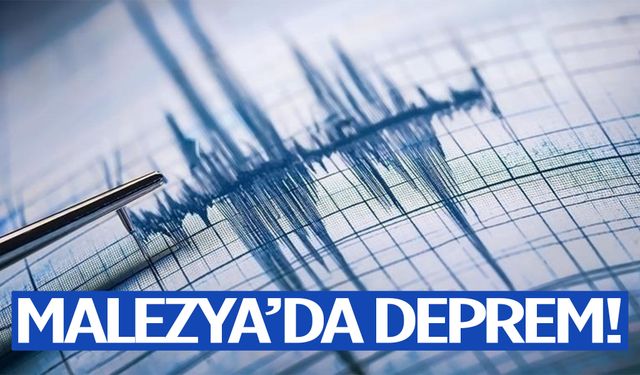Malezya’da 7,1 büyüklüğünde deprem!