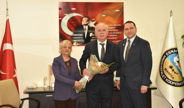 Manisa Dostlar Meclisi Başkanı Canuyar’dan Destan Bulgay’a tebrik ziyareti