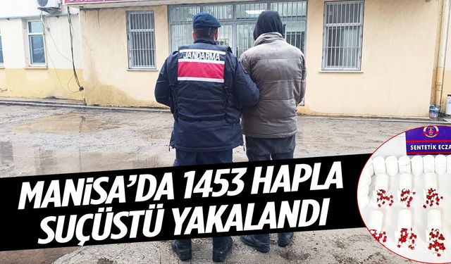 Manisa’da 1453 hapla suçüstü yakalandı!