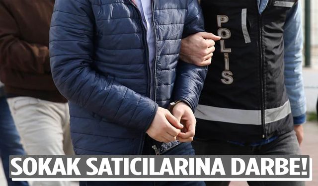 Manisa’da sokak satıcılarına darbe!