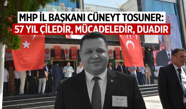 MHP Manisa'dan 57. yıl mesajı