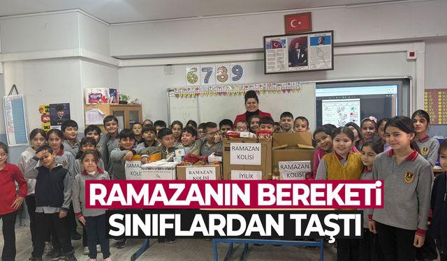 Ramazan ayında öğrencilerden anlamlı yardım seferberliği