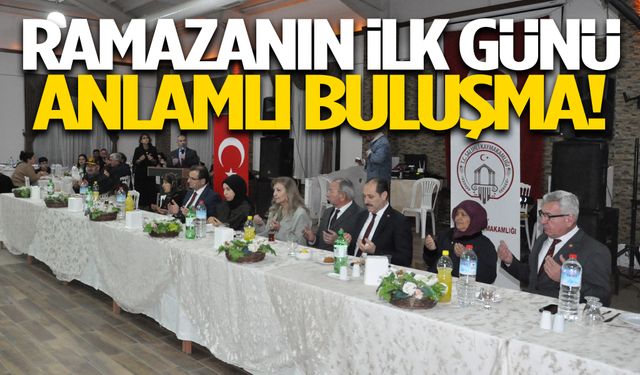 Salihli Kaymakamı Güldoğan, şehit aileleri ve gazilerle iftarda buluştu