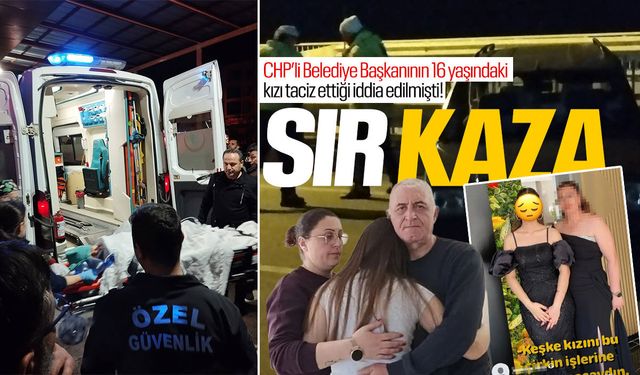 CHP'li Belediye Başkanı tarafından taciz edildiği iddia edilen 16 yaşındaki kıza otomobil çarptı