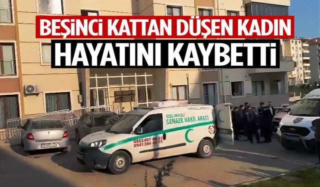 Denizli’de acı ölüm! Beşinci kattan düşen kadın hayatını kaybetti