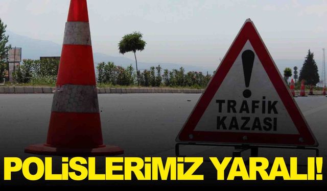 Çatalca’da otobüs devrildi: 3’ü polis 4 kişi yaralandı