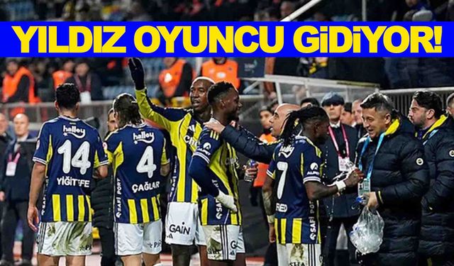 Fenerbahçe’de ayrılık kararı… Yıldız oyuncuya yol göründü