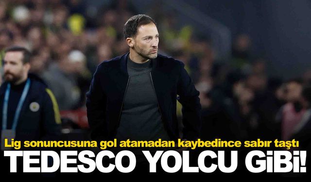 Fenerbahçe’de kritik zirve: Tedesco için karar günü