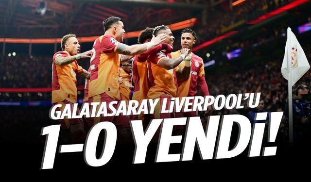 Galatasaray Liverpool’u 1-0 yendi