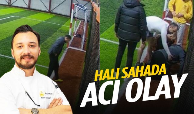 Halı sahada acı son: 39 yaşındaki adam kalbine yenik düştü