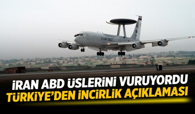 İran, ABD üslerini vuruyordu! Türkiye'den 'İncirlik' açıklaması geldi