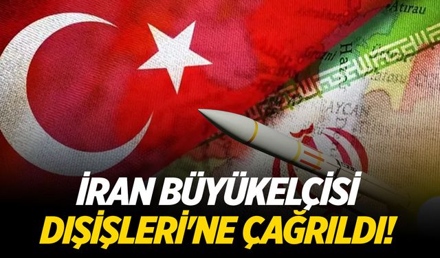 İran Büyükelçisi Dışişleri Bakanlığı'na çağrıldı