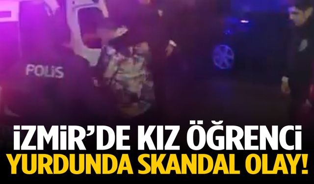 İzmir’de kız öğrenci yurdunda skandal olay! Cezaevine gönderildi…
