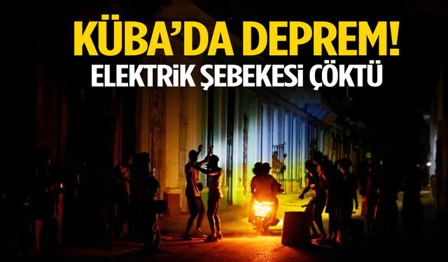 Küba’da 6 büyüklüğünde deprem! Elektrik kesildi: Hayat durma noktasında…