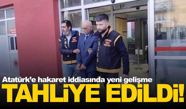 Manisa’da Atatürk’e hakaret iddiasıyla tutuklanan öğretmen tahliye edildi!