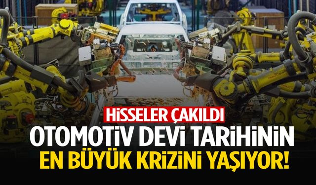 Otomotiv devi çöküyor! Hisseler çakıldı