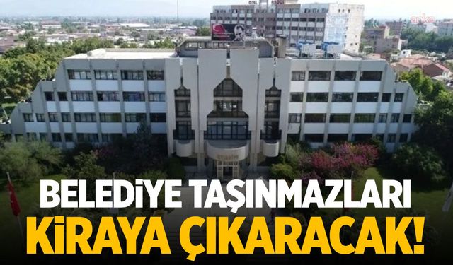 Salihli Belediyesi taşınmazları kiralayacak!