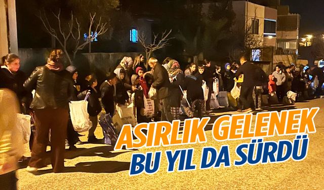Sarıgöl’de asırlık arefe geleneği bu yıl da yaşatıldı
