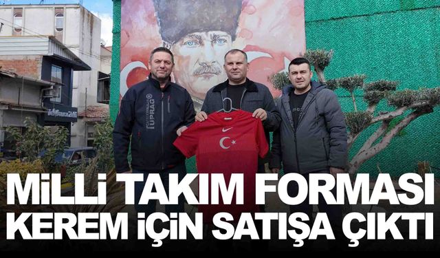 Manisalı DMD hastası Rahmi Kerem için Milli forma açık artırmada