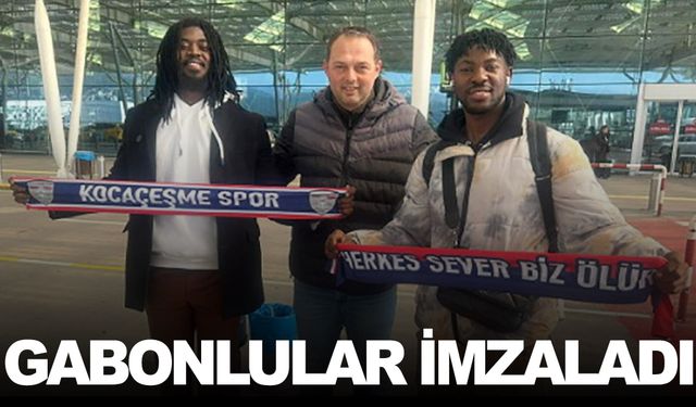 Manisa ekibine takviye... Gabonlular imzayı attı!