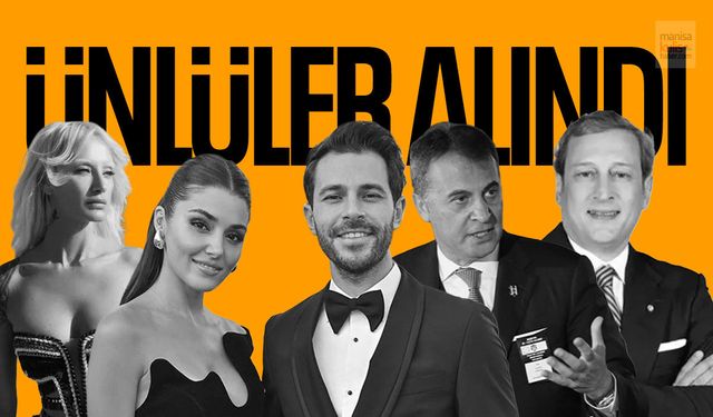 Ünlülere operasyonda yeni dalga: Hakan Sabancı, Fikret Orman, Didem Soydan...