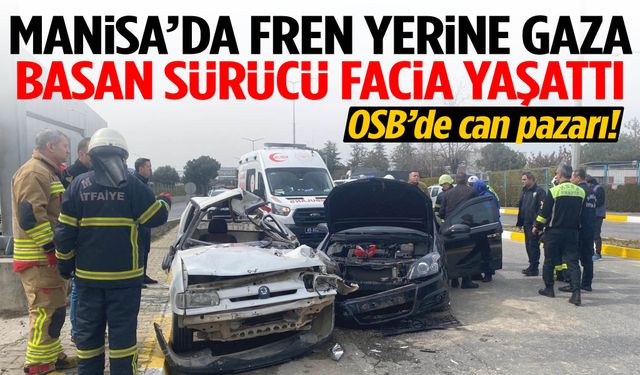 Manisa’da OSB’de can pazarı! Sürücü hayatını kaybetti…