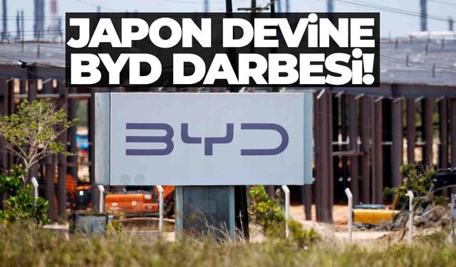 BYD’nin yükselişi Japon devine darbe vurdu... Üretimi yarı yarıya düşürdü!